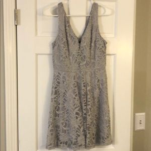 Venus shimmery silver dress. Never worn